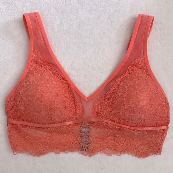 Daisy Fuentes | Longline Mesh & Lace Bralette
